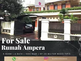 Rumah Siap Huni di Ampera 2 Lantai Hadap Timur