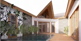 Leasehold Brand New Villa Modern 1 Lantai di Sanur.