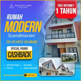 RUMAH 2 LANTAI KONSEP SCANDINAVIAN 600 JT-AN DEKAT HOTEL ALANA SOLO