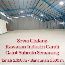 Sewa Gudang Kawasan Industri Candi KIC Gatsu 2350 m Ngalihan Semarang