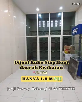 Dijual Ruko Cantik Siap Huni di Daerah Bilal