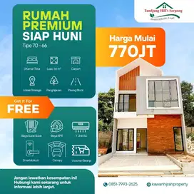 Rumah 2 Lantai View Gunung 700 Jutaan