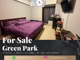 Dijual Apartement Green Park View Type Studio Full Furnished