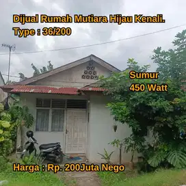 Rumah di Jual di Perumahan Mutiara Hijau Kenali Asam Bawah Kota Jambi