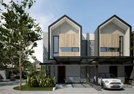 Rumah Baru murah dalam cluster  dekat ke tol di taman Kopo indah