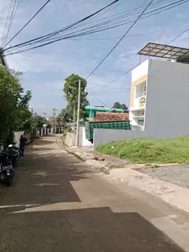 Tanah kavling pinggir jalan dekat gerbang tol