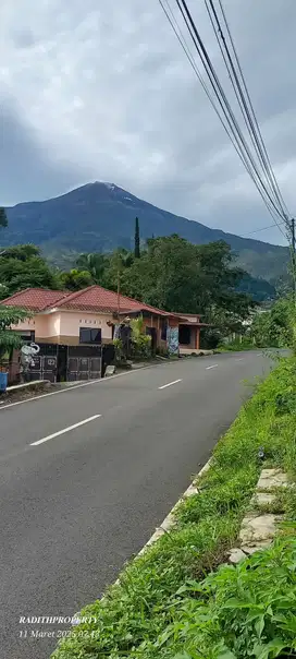 DI JUAL TANAH VILLA PEMANDIAN AIR PANAS  PACET ZONA PERUMAHAN/KUNING