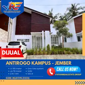 RUMAH DI BLOK DEPAN VBI ANTIROGO DEKAT KAMPUS JEMBER