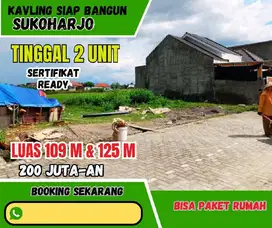 TANAH SHM DIJUAL  SETRATEGIS DI  SUKOHARJO KOTA DEKAT GOR JOMBOR