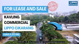 TANAH KOMERSIAL UNTUK BISNIS RESTO,SHOWROOM,KANTOR DI LIPPO CIKARANG