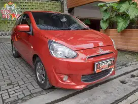 MIRAGE GLS 1.2 AT 2014 RED / MODEL THN 2015 (BINTANG MOTOR)
