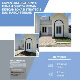 Kapan lagi bisa punya rumah di Kota Medan dengan lokasi strategis