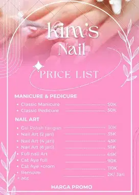 Nail art murah bogor sudah bersertifikat