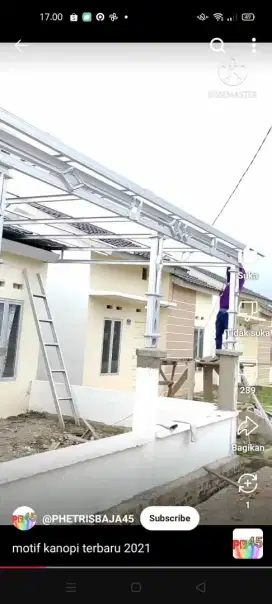 Teras rumah cantik