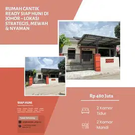 Rumah Cantik Ready Siap Huni di Johor Lokasi Strategis, Mewah & Nyaman