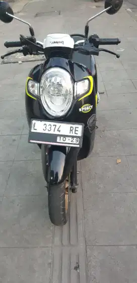 Scoopy Sporty th 2017 mulus pjk baru