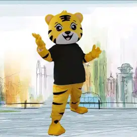 kostum badut karakter maskot