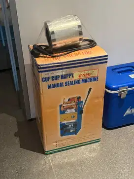 Manual cup sealing machine
