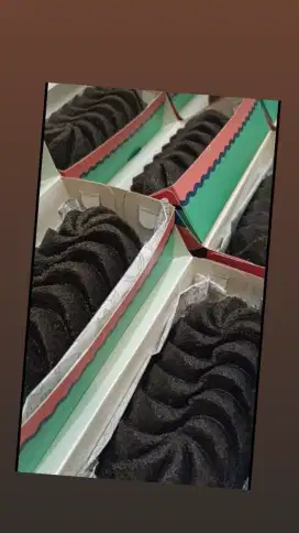 Bolu ketan item keju lumer