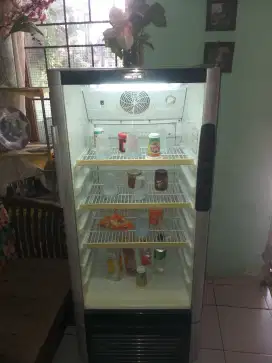 Kulkas kaca shocase lemari pndingin br 3 th free lalamove