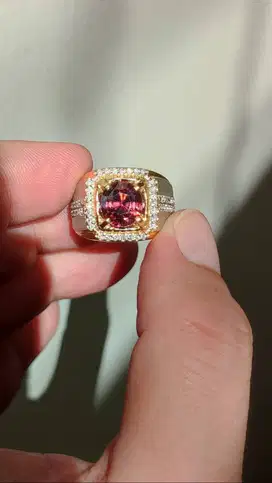 HQ NATURAL PINK ZIRCON SIM PADPARADSCHA COLOR