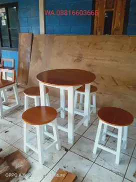 Meja kursi cafe dan makan