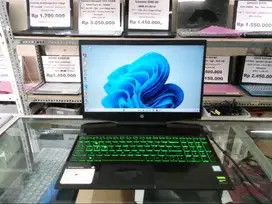 Jual Laptop HP Pavilion GAming 15 i5-9300H/16gb/Ssd 256gb/15,6inci FHD