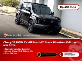 [ LIKE NEW ] Chery J6 J 6 RWD EV All Road AT hitam 2024 2025