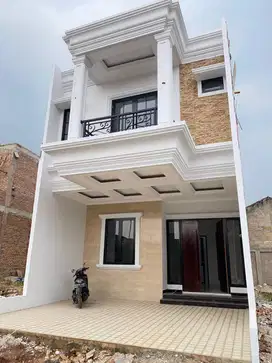 Rumah Siap Huni Tipe 2,5 Lantai Luas 90m2 di Pekapuran Cimanggis Depok