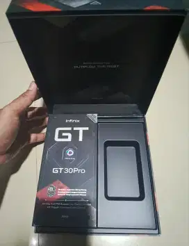 Infinix gt 30 pro 12/512gb dark flare tanpa gaming kit baru