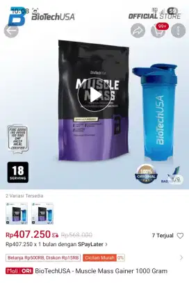 Muscle Mass BioTechUSA