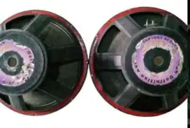 Speaker Komponen 18 Inch 2 Unit