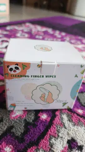Cleaning finger baby