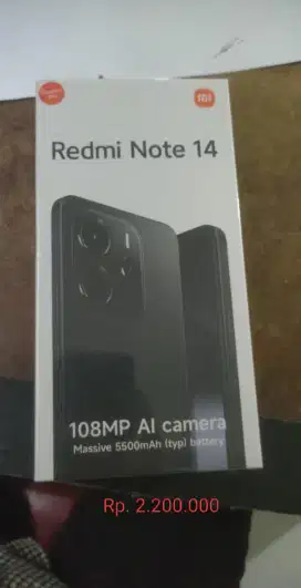 Hp atau ponsel atau handphone redmi note 14
