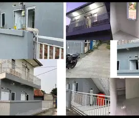 Jual cepat tanah dan kontrakan 2 lantai