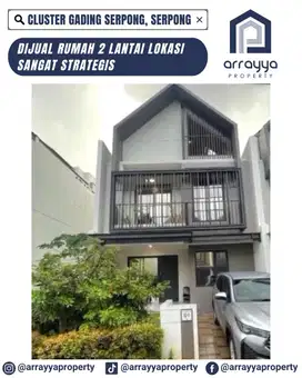 RUMAH 3 LANTAI FULL FURNISH DI GADING SERPONG 'AR80