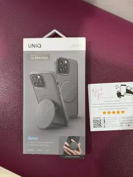 Case UNIQ Nuvo - Grey iPhone 14 Pro Max
