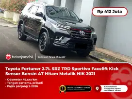 Toyota Fortuner 2.7L SRZ TRD Facelift Kick Sensor Bensin AT 2021/2022