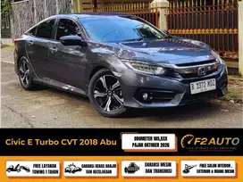 Honda Civic Turbo E CVT Automatic 2018 Abu