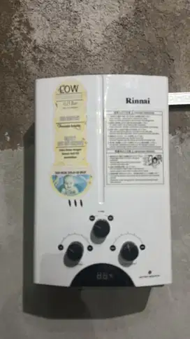 water heater gas rinai/rinnai