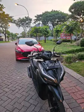 Black Doff Vario 125 2022 ISS CBS .