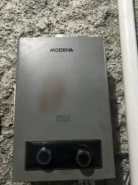 water heater gas modena