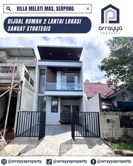 RUMAH BARU MURAH 2 LANTAI DI VILLA MELATI MAS 'EN656