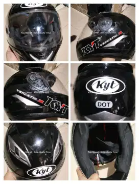 Helm kyt hitam jual murah