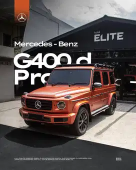 2023 Mercedes-Benz G400d Professional Package Copper Orange Magno