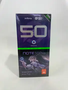 INFINIX NOTE 50 PRO 8+8/256GB+FREE WIRELESS CHARGER GARANSI RESMI