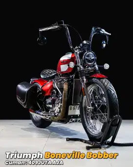 TRIUMPH BOBBER BONEVILLE NIK 2017 BERGARANSI