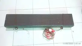 RUNNING TEXT LED Outdoor tahan hujan. BOLAK BALIK (2 ARAH)