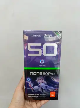 INFINIX NOTE 50 PRO 8+8/256GB+FREE WIRELESS CHARGER GARANSI RESMI