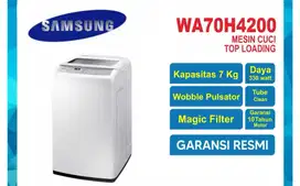 MESIN CUCI SAMSUNG WA 70H4000 7KG 1 TABUNG 70H4200 7 KG DIAMOND DRUM